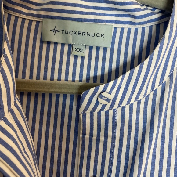Tuckernuck Blue and White Striped Royal Shirtdress - Picture 5 of 6